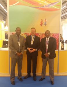 Photo 3 Antigua and Barbuda delegation with Thomas Rucht of TUI cruises