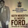 Tribute to Keith Meredith Ellsworth Ford KC by Hon. Asot A Michael poster